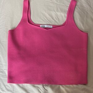Zara Fuchsia Women's Tank Top